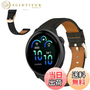 �y���������z[CiimWaa] 20mm �o���h Garmin Forerunner 570 42mm/Garmin Vivoactive 6/5/Forerunner 165/165 Music/Approach S50/S44 �Ή� �{�v���v�x���g �X�g���b�v �r�W�l�X �����x���g �N�C�b�N�����[�X ���� �����o��