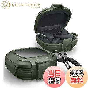 �y���������zDexnor Shokz OpenFit 2 �P�[�X �����h�~���b�N �ϏՌ� ���S�o���p�[�P�[�X �ی�J�o�[ �J���r�i���L�[�����O���N���[�i�[�L�b�g�t�� Shokz OpenFit 2 (2025�N���f��) �Ή�(�O���[��)