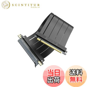 �y���������zEZDIY-FAB PCIe 5.0 x16 ���C�U�[�P�[�u�� 30cm 180�x 128GB/s �������]�� RTX 50/40�V���[�Y�ERX 9000/7000�Ή� GPU�����}�E���g PCIe 4.0/3.0���ʌ݊� PCIe�����P�[�u�� �X�g���[�g�R�l�N�^ - �u���b