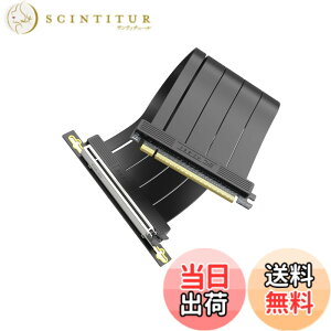 �y���������zEZDIY-FAB PCIe 5.0 x16 ���C�U�[�P�[�u�� 30cm 90�x 128GB/s �������]�� RTX 50/40�V���[�Y�ERX 9000/7000�Ή� GPU�����}�E���g PCIe 4.0/3.0���ʌ݊� PCIe�����P�[�u�� ���C�g�A���O���R�l�N�^ - �u��