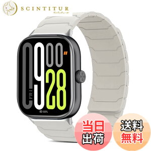 �y���������z[CiimWaa] �o���h Xiaomi Redmi Watch 6/Redmi Watch 5/4/Xiaomi Smart Band 10 Pro/9 Pro/8pro �Ή� ���C �V���R�� �o���h �X�}�[�g�E�H�b�` ���v�x���g ���͂Ȏ��C �����^ �����ȒP ���K�� �r���v �x��