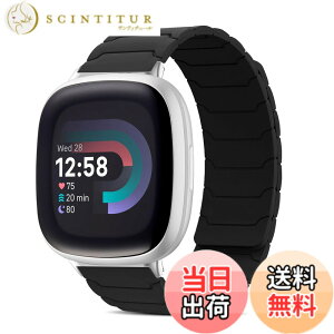 �y���������z[CiimWaa] �o���h Fitbit Versa 4/Fitbit Versa 3/Sense 2/Sense �Ή� ���C �V���R�� �o���h �X�}�[�g�E�H�b�` ���v�x���g ���͂Ȏ��C �����^ �H��v��Ȃ� �j�����p ���K�� ���i�K���� �h�� 