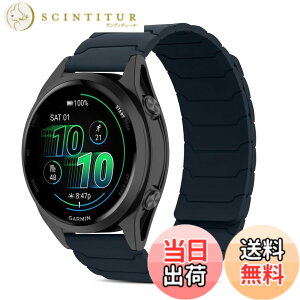�y���������z[CiimWaa] 20mm �o���h for �K�[�~�� Garmin Forerunner 70/ 170/170 Music/Approach J1/S50/Garmin Vivoactive 6/5 �p �V���R�� ���v�o���h ���͂Ȏ��C �X�}�[�g�E�H�b�`���� �}�O�l�b�g ���v�x���g �����^ 