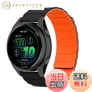 �y���������z[CiimWaa] 20mm �o���h for �K�[�~�� Garmin Forerunner 70/ 170/170 Music/Approach J1/S50/Garmin Vivoactive 6/5 �p �V���R�� ���v�o���h ���͂Ȏ��C �X�}�[�g�E�H�b�`���� �}�O�l�b�g ���v�x���g �����^ 