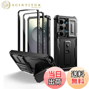 �y���������zDexnor Samsung Galaxy S26 Ultra�p �P�[�X - �X���C�h�������J�����J�o�[����ʕی�t�B�������L�b�N�X�^���h�t�� �w�r�[�f���[�e�B�ϏՌ� ��� �t���{�f�B�o���p�[�ی�P�[�X(�u���b