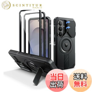 �y���������zDexnor Samsung Galaxy S26 �p �P�[�X �J�����J�o�[&�����\�L�b�N�X�^���h&�����X�N���[���v���e�N�^�[ �}�O�l�b�g�� �ϏՌ� �o���p�[�P�[�X �R�p�����h��J�o�[