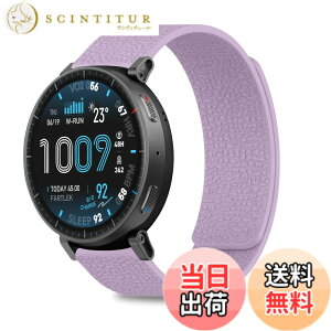 �y���������z[CiimWaa] 22mm �o���h Amazfit Balance 3/Balance Ultra/Cheetah 2 Ultra/Amazfit Bip Max/Active Max/T-Rex 3 Pro 48mm/Bip 6�p ���͂Ȏ��C �V���R�� �X�}�[�g�E�H�b�` �x���g �j�����p �_�炩�� ���K�� �y�� ��