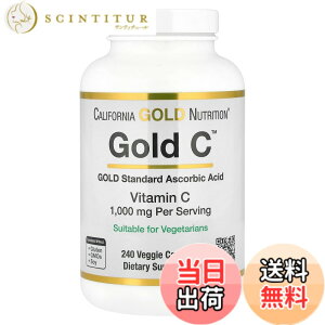 �y���������zCalifornia Gold Nutrition, Gold C�i�S�[���hC�j�AUSP �O���[�h�r�^�~��C�A1,000mg�A�x�W�J�v�Z��240��