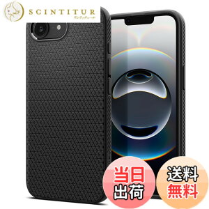 �y���������zSpigen �y�n��19�N�̋Z�p�́z iPhone 17e / 16e �P�[�X �ČRMIL�K�i �X�g���b�v�z�[�� �}�b�g TPU �o���p�[ �ϏՌ� ���L�b�h�E�G�A ACS09161 (�}�b�g�E�u���b�N)