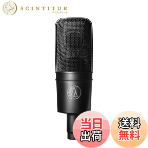 �y���������z�I�[�f�B�I�e�N�j�J AT4040 �R���f���T�[�}�C�N XLR 1�C���`����a�_�C�A�t���� / DC�o�C�A�X/�P��w���� / 80Hz���[�J�b�g�t�B���^�[�X�C�b�` / 10dB�p�b�h�X�C�b�` / ��p�V���b�N�}