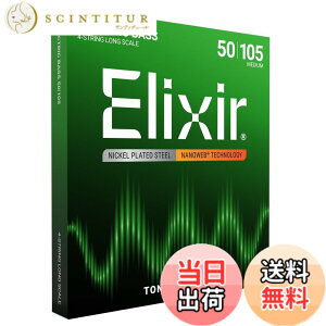 �y���������zElixir �G���N�T�[ �x�[�X�� NANOWEB �j�b�P�� �y�������K�i�z �F�F4���Z�b�g�A�T�C�Y�FLong .050-.105