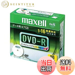 �y���������zmaxell �f�[�^�p DVD-R 4.7GB 16�{���Ή� �C���N�W�F�b�g�v�����^�Ή��z���C�g(���C�h���) 100�� �X�s���h���P�[�X�� DR47WPD.100SP A parent �F�F�z���C�g�A�T�C�Y�F10��