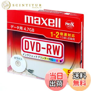 �y���������zmaxell �f�[�^�p DVD-RW 4.7GB 2�{���Ή� �C���N�W�F�b�g�v�����^�Ή��z���C�g 10�� 5mm�P�[�X�� DRW47PWB.S1P10S A parent �F�F�z���C�g�A�T�C�Y�F5��
