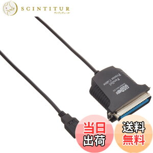 �y���������zUSB�ڑ� �p�������ϊ� �v�����^�P�[�u��(D-sub36�s��) IEEE 1284 �T�C�Y�F90 cm