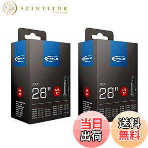 �y���������zSCHWALBE(�V�������x) 700x28/45C�p�`���[�u �����o���u 17SV 2�{�Z�b�g �F�F�u���b�N�A�T�C�Y�F40mm(17SV)