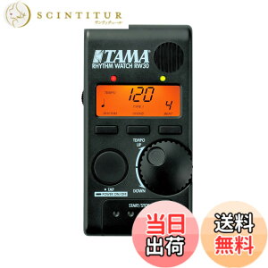 �y���������zTAMA �^�} �h���}�[���� ���g���m�[�� Rhythm Watch ���Y���E�H�b�` �R���p�N�g�E���f�� RW30 �F�F�u���b�N///�z���C�g�A�T�C�Y�FEinheitsgre