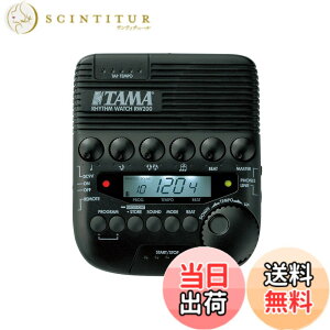 �y���������zTAMA �^�} �h���}�[���� ���g���m�[�� Rhythm Watch ���Y���E�H�b�` RW200 �F�F�u���b�N�B�A�T�C�Y�FSXXL
