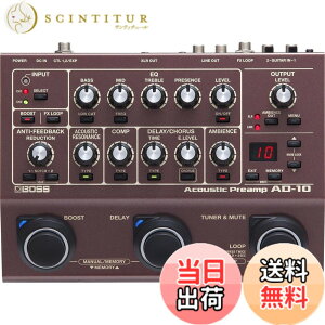 �y���������zBOSS/AD-10 Acoustic Preamp �{�X �A�R�[�X�e�B�b�N�v���A���v