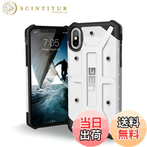 �y���������zURBAN ARMOR GEAR UAG iPhone Xs/X �P�[�X - �p�X�t�@�C���_�[�A�v���Y�}�A�v���C�I �F�F�p�X�t�@�C���_�[ - �z���C�g�A�T�C�Y�Fiphone x