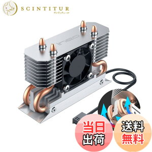 �y���������zineo �A���~�j�E�� M.2 SSD�q�[�g�V���N 30mm����PWM�t�@��+��̏����̃q�[�g�p�C�v+���w�̃q�[�g�V���N�f�b�L+�T�[�}���p�b�h�Ƃ����f�U�C�� NVME/NGFF/SATA M.2 SSD�ɋ��͂ȗ�p���