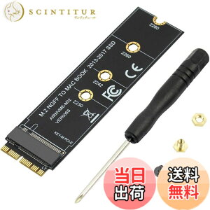 �y���������zolivins Macbook Air (2013-2017)�p M.2 NVMe SSD�ϊ��A�_�v�^�J�[�h SSD�A�b�v�O���[�h�L�b�g �F�F�u���b�N