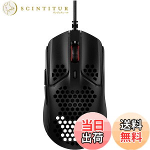 �y���������zHyperX �Q�[�~���O�}�E�XPulsefire Haste�Q�[�}�[���� ���y�ʘZ�p�V�F���f�U�C�� 59�O���� 2�N HMSH1-A-BK/G ���s�A���i [���s�A���i] �F�FPulsefire Haste