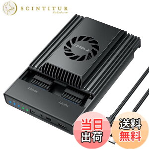 �y���������zineo �f���A���x�C NVMe �h�b�L���O�X�e�[�V�����AM Key PCIe 2242 2260 2280 M.2 SSD�pUSB C to NVME SSD �P�[�X�A�I�t���C���N���[�����T�|�[�g�iSSD�͊܂܂�Ă��܂���j[2608] �F�F�u���b�N