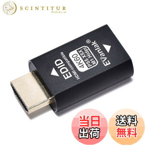 �y���������zEvanlak HDMI EDID �G�~�����[�^�[ �p�X�X���[�t�B�b�N�X PS5&MAC M1 �F�FHDMI EDID 4k 60hz�B