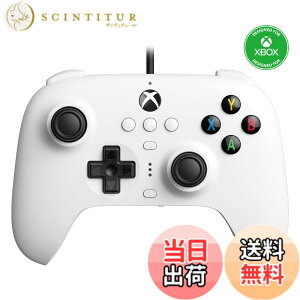 �y���������z8Bitdo Ultimate Xbox�V���[�YX�AXbox�V���[�YS�AXbox One�AWindows 10�A�����Windows11�p�̗L���R���g���[���[ -�������C�Z���X �F�FWhite