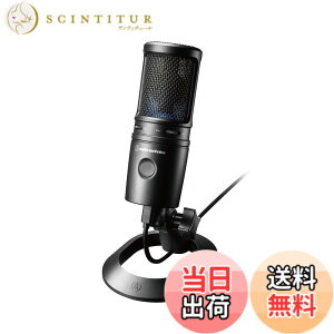 �y���������z�I�[�f�B�I�e�N�j�J AT2020USB-X �R���f���T�[�}�C�N �~���[�g�{�^���t�� ���ʒ��� �C���z���o�� �h���C�o�[�s�v �Q�[�~���O �z�M�p �}�C�N �e�����[�N/�X�g���[�}�[/�R���e���c