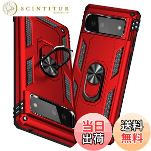 �y���������zTMUJWS Google Pixel 6A �p�̃P�[�X �����O �ϏՌ� �Ռ��z�� ���h�~ �S�ʕی� �J�����ی� �X�^���h�t�� TPU+PC�o���p�[ �w��h�~�΍� �O�[�O���s�N�Z�� 6a �p�̃P�[�X 6.1�C���` ��d�\�� 