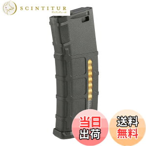 �y���������zDE Airsoft PMAG Gen.2 180�A�V�[�X���[�}�K�W�� �F�F�u���b�N�A�T�C�Y�F6mm