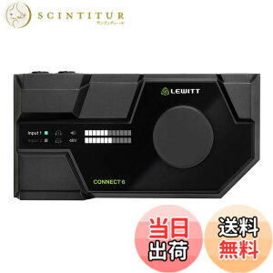 �y���������zLEWITT CONNECT 6 �I�[�f�B�I�C���^�[�t�F�[�X USB DTM ���y���� �^�� ���z�M ���[�v�o�b�N CubaseLE