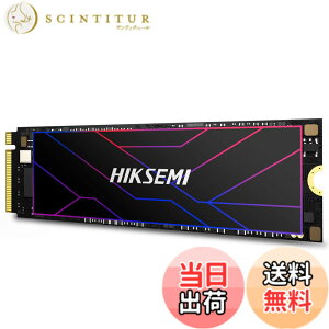 �y���������zHIKSEMI NVMe SSD PCIe Gen 4x4 PS5�m�F�ς� ���M�V�[�g�t�� M.2 Type 2280 ���� SSD 3D TLC �������K�i �T�C�Y�F1TB