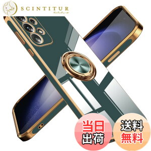 �y���������zTMUJWS Galaxy A52 5G �p�̃P�[�X �����O �ϏՌ� �����Y�ی� �y�� Samsung �M�����N�V�[ A52 5G SO-53B SOG05 �p�̃J�o�[ ���b�L���H �\�t�g�P�[�X �X�^���h�@�\ �ԍڃz���_�[ �Ή� �T���T���G
