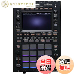 �y���������zKORG �R���O �I�[���C�������EDJ�p�t�H�[�}���X�E�c�[�� KAOSS Replay DJ�p�G�t�F�N�^�[/�T���v���[ �F�F�u���b�N