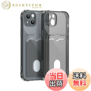 �y���������ziPhone 15 Plus �p �P�[�X �w�ʃ|�P�b�g�t��TPU�P�[�X �F�F�u���b�N�A�T�C�Y�FiPhone 15 Plus