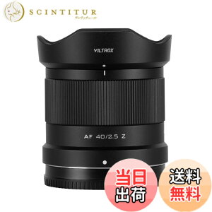 �y���������zViltrox AF �P�œ_�����Y �j�R�� Z�}�E���g �F�F�u���b�N�A�T�C�Y�FAF 40mmF2.5