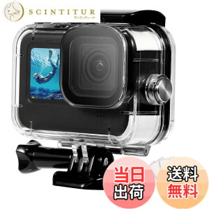 �y���������zYullmu gopro �h���P�[�X �S�[�v�� �����P�[�X GoPro HERO 13 12 11 10 9 �h���h�o�ی� 60m���[�_�C�r���O �S�[�v���p�A�N�Z�T���[ �F�F����