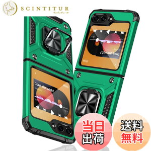 �y���������zTMUJWS Galaxy Z Flip6 5G �p�̃P�[�X �����O �Ռ��z�� �ϏՌ� TPU+PC�o���p�[ ��d�\�� �ČRMIL�K�i �S�ʕی� �ԍڃz���_�[�Ή� �C�菝�h�~ ����~�� �y�� ���^ �M�����N�V�[ �[�b�g �t��