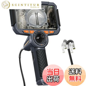 �y���������zTeslong360°��]���������J���� ��[�����t�@�C�o�[�X�R�[�v 6�C���` IPS�t�����j�^�[1080P�S����f�����J���� HD�����\�ȍH�Ɨp������ �h�� 32G SD�J�[�h HD�f�W�^�������� LED��