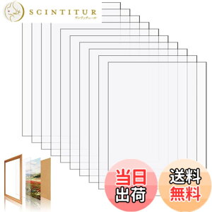 �y���������zZHSHXNGY 10�� �����A�N������ ����1mm 10x15cm �ی�t�B�����t�� ������ �v���X�`�b�N�� DIY ���� �G�� �A�N�����P�[�X �R���N�V�����P�[�X����ɍœK