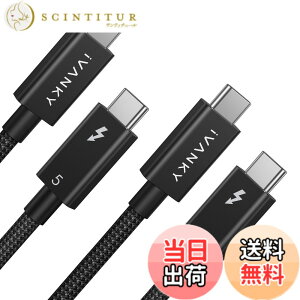 �y���������zThunderbolt 5 �P�[�u�� �F�F�u���b�N�A�T�C�Y�F1m+1m