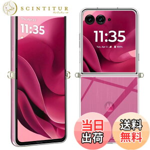 �y���������zFor Phone �P�[�X ���^ �y�� �F�F�N���A�A�T�C�Y�FMOTO Razr 60 Ultra �Ή� �ی�P�[�X