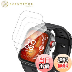 �y���������zFor Pad MO �ی�t�B���� �K���X Greerass �T�C�Y�FHUAWEI WATCH FIT 4 Pro �Ή� �ی�t�B����