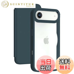�y���������ziPhone17 Air �p �w�ʃN���A�蒠�^�P�[�X �l�C�r�[ 437-cpu-nv �F�F�l�C�r�[