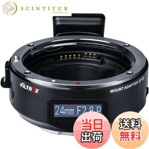 �y���������zViltrox EF/EF-S�����Y�}�E���g�A�_�v�^�[ �F�F�u���b�N�A�T�C�Y�FEF-E5(Sony ��)