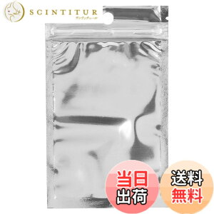 �y���������z[SCIOLTO(�V�����g)] �A���~�� 100������ �`���b�N�t�� �ۑ��� �W�b�p�[�t�� �r�j�[���� ���[�� �� �� �F�F�V���o�[�A�T�C�Y�F��8.5cmx�c14cm