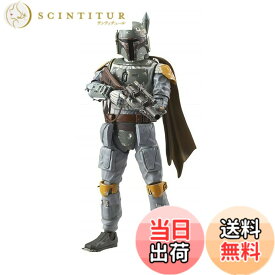 【送料無料】BANDAI SPIRITS(バンダイ スピリッツ) スター・ウォーズ 1/12スケール ボバ・フェット 色分け済みプラモデル 色：マルチカラー、サイズ：29.8 cm x 6.8 cm x 18.9 cm