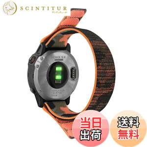 �y���������z�ySQHYWJ�z22mm 26mm �i�C�������[�v�����p�x���gGarmin Fenix 8 Fenix 7x Fenix 7 Fenix 6 Fenix 5 �V���[�Y�ɑΉ� ���y�ʂő����� �ʋC �� �E���ȒP �ȒP���t�� �j�����p �F�F�J���t���[�W��